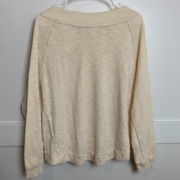 Free People Cream Don't Forget Me Top - Picture 4 of 7